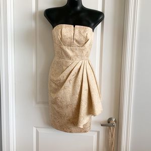 Maggie London Strapless Cocktail Dress Size 6